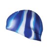 ABSTRACT-Plavecká čepice silikonová modro-bílé pruhy	