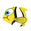 RYBKA--Dětská plavecká čepice žlutá	