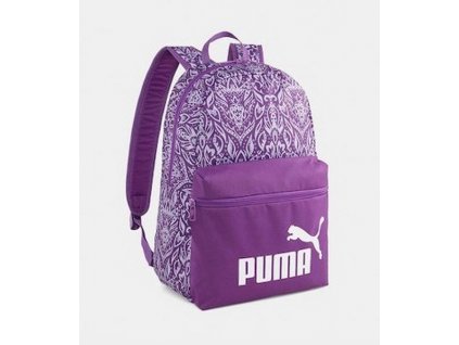 Puma PHASE AOP lila mintás hátizsák