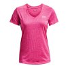 Under Armour TECH SSV - TWIST pink női póló