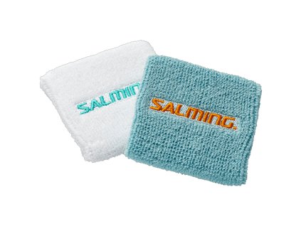 SALMING Wristband Short 2-pack PaleBlue/White