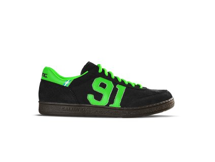 SALMING NinetyOne Black/Green (Velikosti bot 7 UK - 41 1/3 EUR - 26 cm)