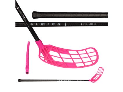 SALMING Q-series Carbon Pro 2.0 Quest1 29 Black/Silver (Délka hole 96 (107) cm, Strana hole Levá ruka dole)