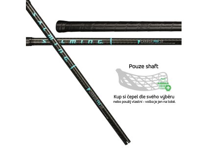SALMING P-series Carbon Pro 2.0 Shaft 25 Black/Blue (Délka hole 100 (111) cm)