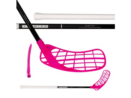SALMING Nitrolite Hawk 27 Black/Mixed (Délka hole 96 (107) cm, Strana hole Levá ruka dole)