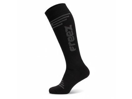 freez queen 2 long socks black grey 43 46