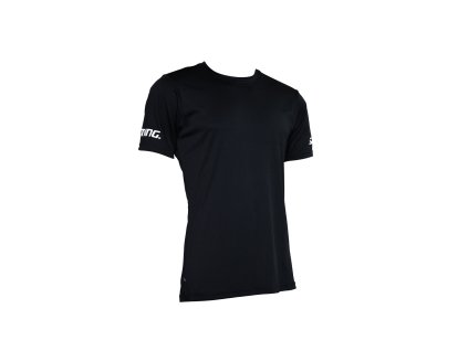 SALMING Core 22 Training Tee Black/Asphalt (Velikosti oblečení S)