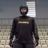 SALMING Goalie Jersey React Black/White