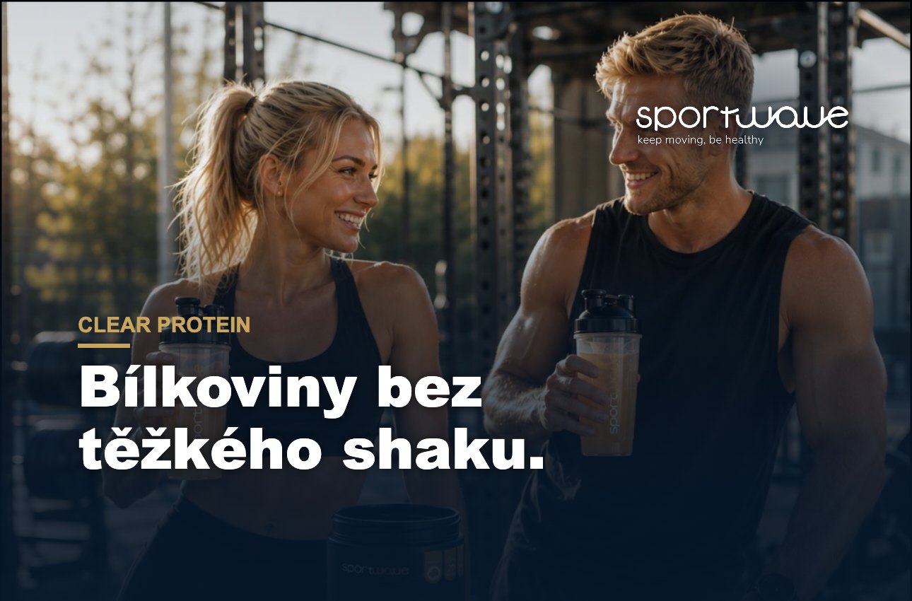 Novinka Clear Protein: bílkoviny, které chutnají jako limonáda