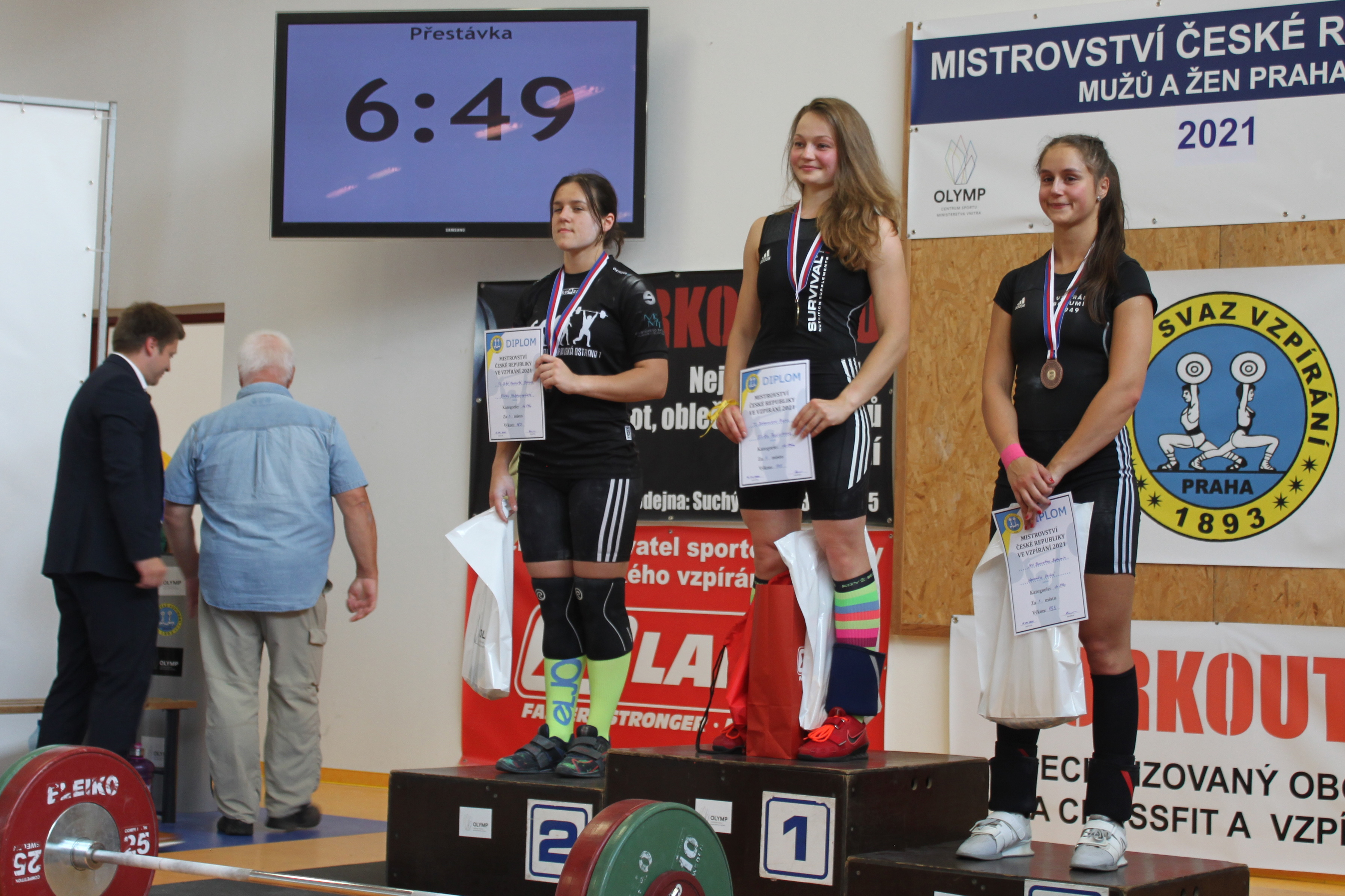 Eliška Pudivítrová na neuvěřitelné vlně národních rekordů!