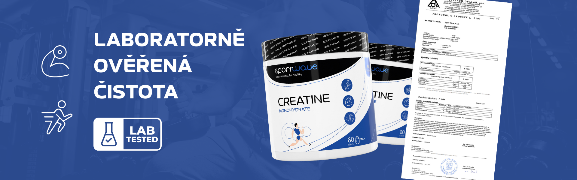 kreatin laboratorne overeno