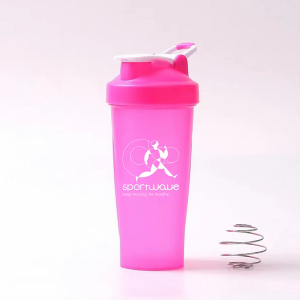 Šejkr SportWave růžový (600 ml)
