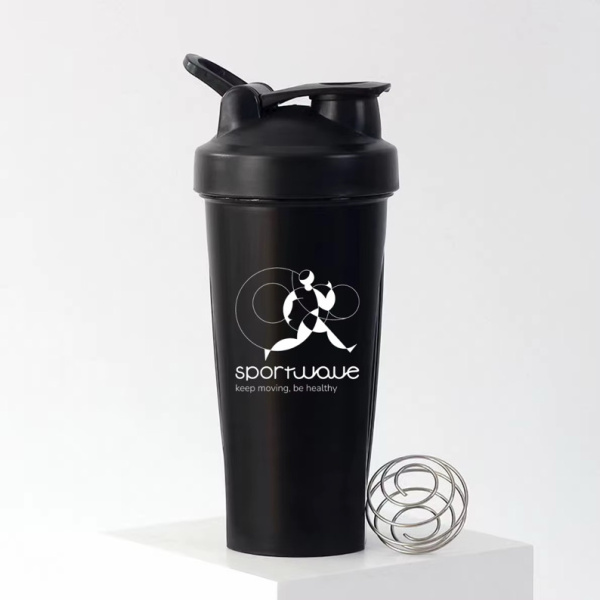 Šejkr SPORTWAVE černý (600 ml)