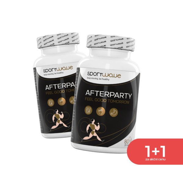 afterparty 1+1 za akcni cenu sportwave