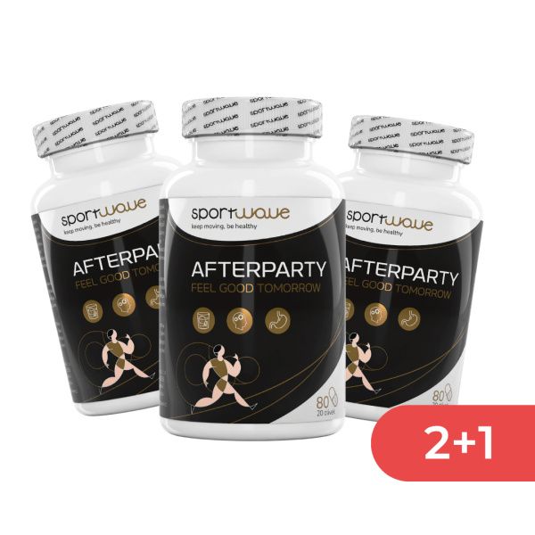 afterparty 2+1 zdarma