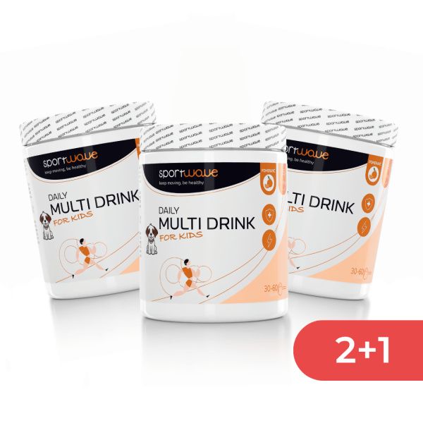multidrink for kids pomeranč 2+1 zdarma