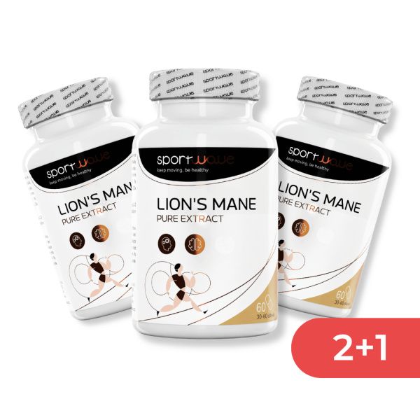 lions mane 2+1 zdarma