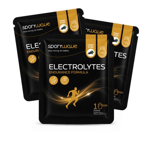 Electrolytes endurance formula černý rybíz 3x