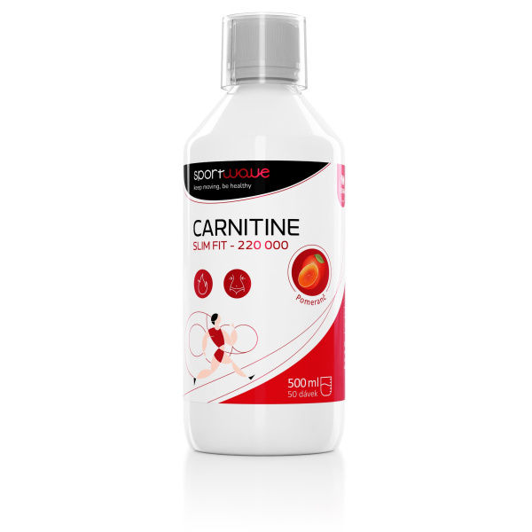 Carnitine Sportwave 0,5 l Pomeranč
