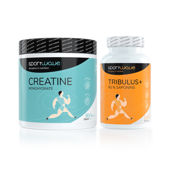 SW CREATINE MONOHYDRATE + TRIBULUS+ (AKCE 1+1)