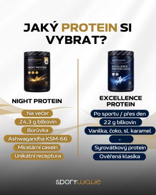 Váháte, který protein je pro vás ten pravý? 🤔 Není protein jako protein. Každý má trochu jiný účel a je důležité podle...