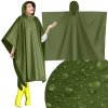 pončo-bunda T PONCHO (Barva green, Velikost uni)