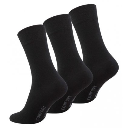 3+1 ZDARMA | Ponožky vhodné pro diabetiky - mix barev - 2x sada černá + 2x sada modrá