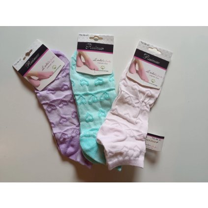Výprodej!!! Ponožky dámské kotníčkové 3 páry