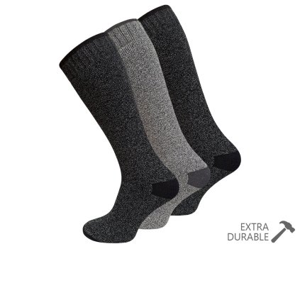 II. jakost Podkolenky pánské extra odolné BOOT SOCKS - 1 ks skladem