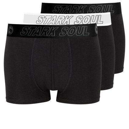 Boxerky pánské bavlněné zn. Stark Soul - 3 ks