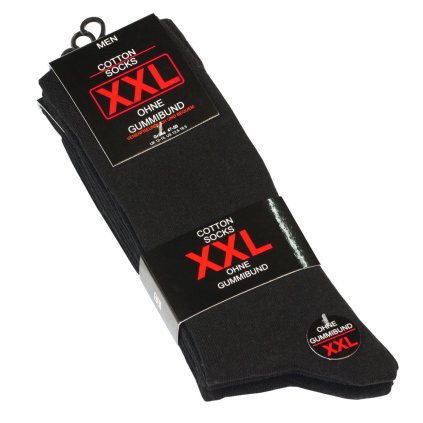 Ponožky pánské XXL vel.47/50 - 3 páry