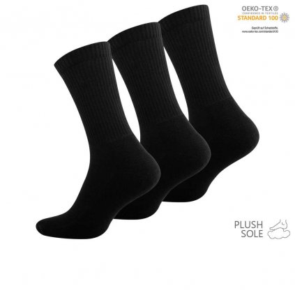 Ponožky pánské sportovní bavlněné - 3 páry