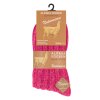 Ponožky dámské robustní s vlnou ALPAKA - 2 páry