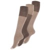 Podkolenky dámské žebrované - 3 páry vel.35/38