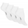 Ponožky dámské kotníčkové - žebrovaná podrážka - 4 páry