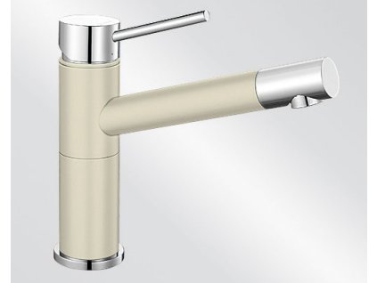 Blanco ALTA Compact Silgranit-look dvoubarevná jasmín/chrom