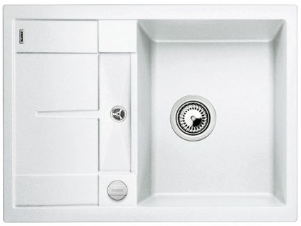 Blanco METRA 45 S Compact Silgranit bílá oboustranné provedení s excentrem