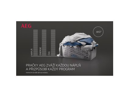 AEG, Pračka předem plněná - úzká L6SE26CC