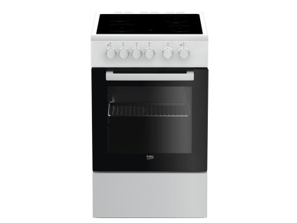 Beko, Sporák se sklokeramickou deskou a multifunkční troubou s horkovzduchem FSM 57000 GW