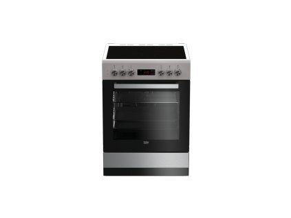 Beko, Sporák s sklokeramickou deskou a multifunkční troubou s horkovzduchem FSM 67320 GXS