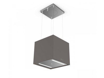 Ostrůvková digestoř SOFT CUBE GRIGIO LONDRA F40
