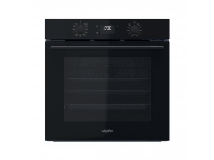 Vestavná elektrická trouba Whirlpool: černá barva, samočištění - OMK58HU1B
