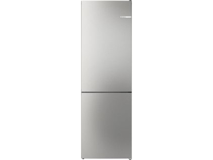 KGN362LAF Serie 4 - Volně stojící chladnička s mrazničkou dole - 186 x 60 cm - kovový vzhled, Total No Frost