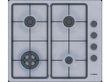 PBH6B5K60 Serie 2 - Plynová varná deska - 60 cm - nerez