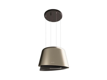 Ostrůvková digestoř BELLE GOLD/DG MATT KL