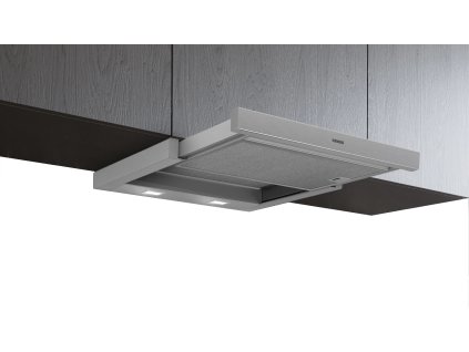 iQ300 Teleskopický odsavač par 60 cm Stříbrná, kovová LI67RB531