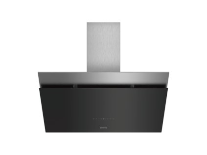 iQ500 Nástěnný odsavač par 90 cm černé sklo LC98KPP60