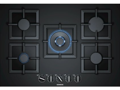 iQ500 Plynová varná deska 75 cm Tvrzené sklo, Černá EP7A6QB20