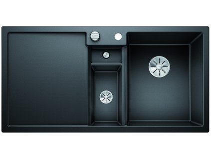 Blanco COLLECTIS 6 S InFino Silgranit černá dřez vpravo s excentrem přísluš. ano