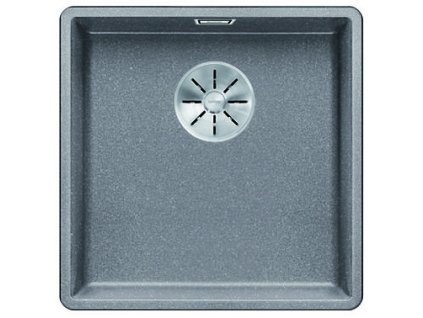 Blanco SUBLINE 400 F InFino Silgranit aluminium bez táhla